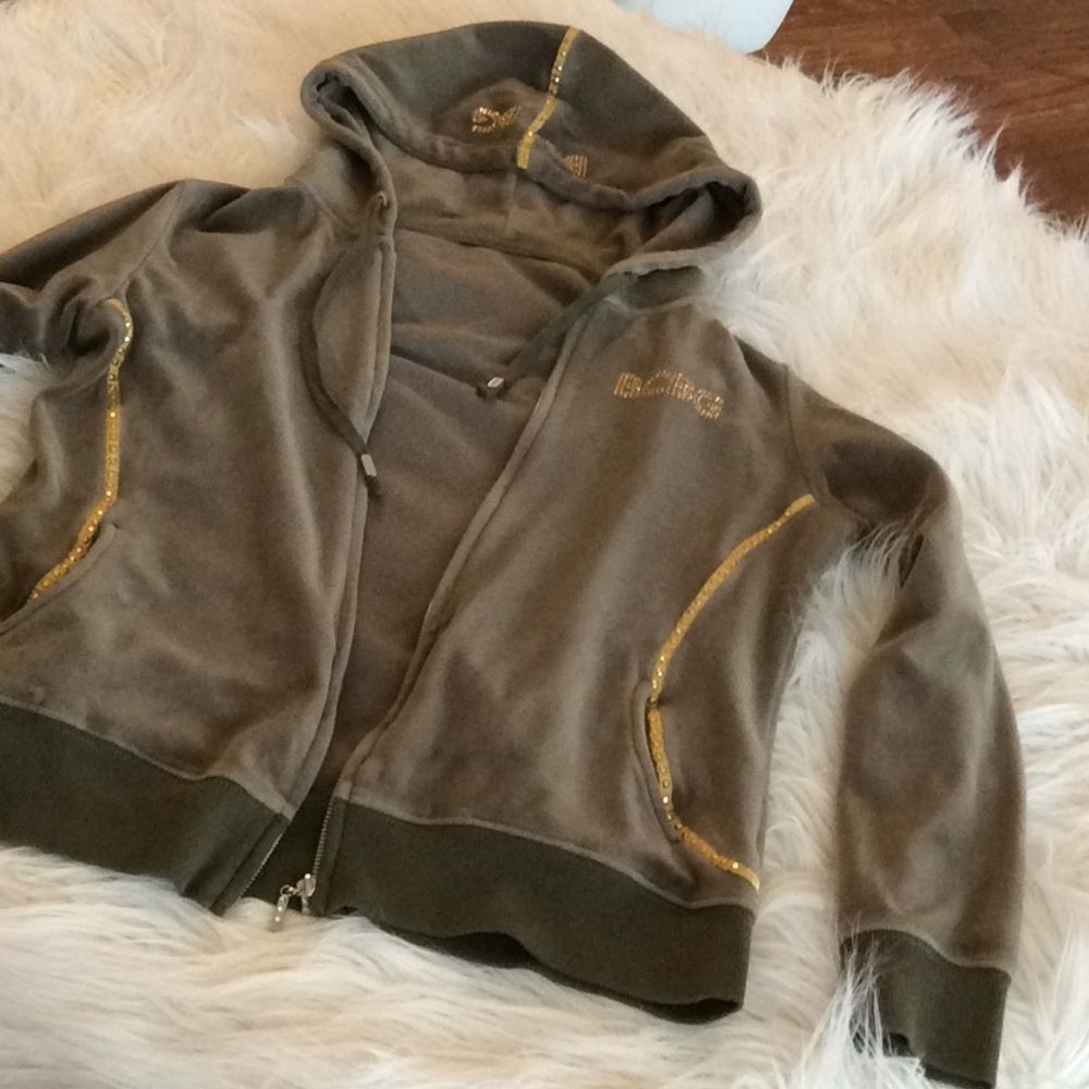 💞BCBG💞velvet jogging top - Picture 9 of 12